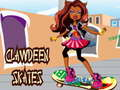 Permainan Sepatu roda Clawdeen  secara online