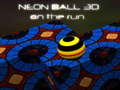 Permainan Bola Neon 3d dalam pelarian  secara online