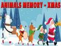 Permainan Memori Hewan - Natal secara online