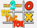 Permainan Kepala 2 Kepala Tic Tac Toe  secara online