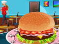 Permainan Dekorasi Hamburger  secara online