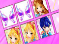Permainan Pertandingan Memori Winx  secara online