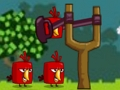 Permainan Angry Birds vs Babi  secara online