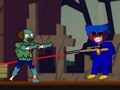 Permainan Huggy Wuggy vs Zombies secara online