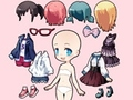 Permainan Boneka Putri Anime Chibi  secara online