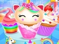 Permainan Desain Memasak Cupcake Putri Duyung Unicorn  secara online