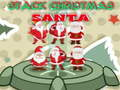 Permainan Tumpuk Santa Natal  secara online