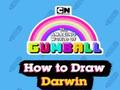 Permainan Dunia Gumball yang Menakjubkan Cara Menggambar Darwin  secara online