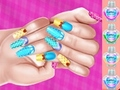Permainan Elsa Princess Tema Nail Art Diy  secara online