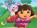 Permainan Mewarnai Dora The Explorer  secara online
