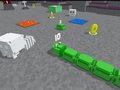 Permainan Slither Blocky Snake 3D secara online
