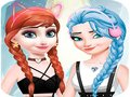 Permainan Rias Rias Elsa dan Anna  secara online