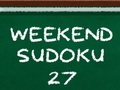 Permainan Sudoku akhir pekan 27  secara online
