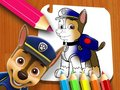 Permainan Paw Patrol: Buku Mewarnai  secara online