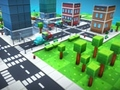Permainan Pixel City Runner 3D secara online