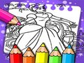 Permainan Buku Warna Cinderella  secara online