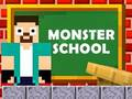 Permainan Herobrine vs Sekolah Monster secara online