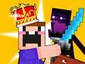 Permainan Noob vs Pro Pertahanan Kastil secara online