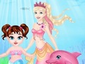 Permainan Baby Taylor Selamatkan Kerajaan Putri Duyung  secara online