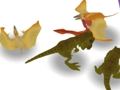 Permainan Dinosaurus Gabung dan Bertarung  secara online