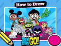Permainan Panas Menggambar Teen Titans Go!  secara online