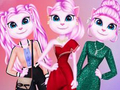 Permainan Tantangan Fashion Gadis Kucing  secara online