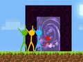 Permainan Stickman Parkour Skyland secara online