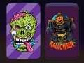 Permainan Memori Monster Halloween  secara online