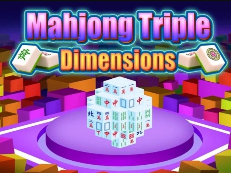 Permainan Tiga Dimensi Mahjong  secara online