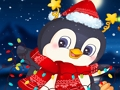 Permainan Pelarian Penguin Natal secara online