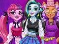 Permainan Mash Monster Putri SMA  secara online