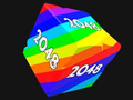 Permainan Kubus 2048 3D dengan Angka  secara online