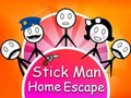 Permainan Pelarian Stickman dari Rumah secara online