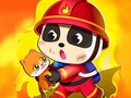 Permainan Pemadam Kebakaran Panda Kecil  secara online
