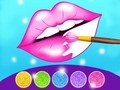 Permainan Game Mewarnai Bibir Gemerlap  secara online