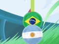Permainan Argentina vs Brasil  secara online