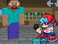Permainan Friday Night Funkin' VS Steve dari Minecraft  secara online
