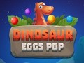 Permainan Telur Dinosaurus Pop secara online