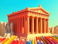Permainan Buku Mewarnai: Kuil Parthenon  secara online