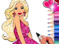 Permainan Buku Mewarnai: Barbie  secara online