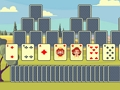 Permainan Tri Towers Solitaire secara online