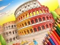 Permainan Buku Mewarnai: Colosseum Romawi  secara online