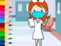 Permainan Buku Mewarnai: Dokter  secara online