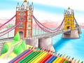 Permainan Buku Mewarnai: Jembatan London  secara online