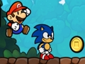 Permainan Super Mario dan Sonic  secara online