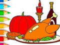 Permainan Buku Mewarnai: Hari Thanksgiving  secara online