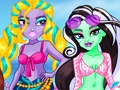 Permainan Pesta Pantai Monster High  secara online