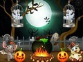 Permainan Penyelamatan Hantu Kembar Halloween  secara online