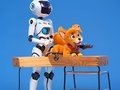 Permainan Buku Mewarnai: Robot Dan Anjing  secara online