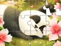 Permainan Teka-teki Jigsaw: Panda Tidur  secara online